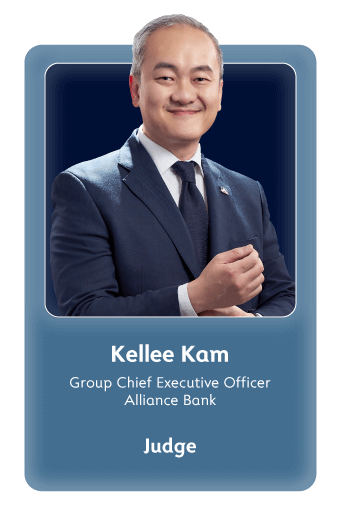 Kellee Kam (Group Chief Executive Officer, Alliance Bank) - Judge