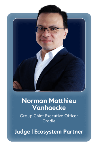 Norman Matthieu (Group Chief Executive Officer, Cradle) - Judge | Ecosystem Partner